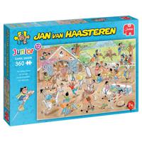 Jumbo Jan van Haasteren junior 360 stukjes de manege - thumbnail