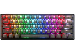 Ducky One 3 Aura Mini MX Blue US toetsenbord USB QWERTY US International Zwart