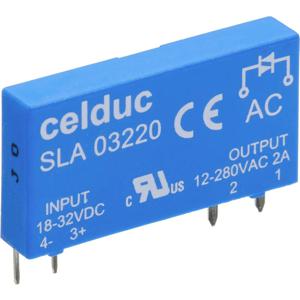 Celduc Halfgeleiderrelais SLD02205 4 A Schakelspanning (max.): 32 V/AC, 32 V/DC 1 stuk(s)