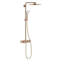 Regendoucheset Grohe Euphoria SmartControl System 31 cm met Glijstang en Handdouche Warm Sunset Geborsteld