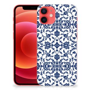 iPhone 12 Mini TPU Case Flower Blue