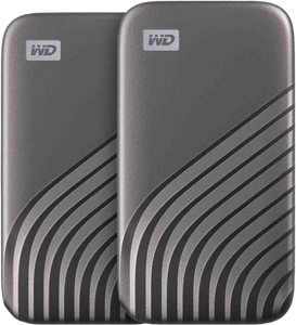 WD My Passport SSD 4TB Space Gray - Duo Pack