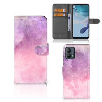 Hoesje Motorola Moto G53 Pink Purple Paint