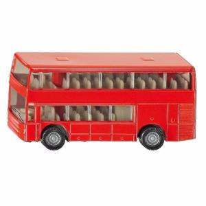 Siku Dubbeldekker bus - rood - speelgoed - modelauto - 10 x 7 cm