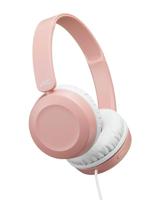 JVC HA-S31M Hoofdtelefoon en microfoon, binaural, hoofdband, roze, hoofdtelefoon en microfoons (bekabeld, hoofdband, binaural, over-ear, 10-26000 Hz, roze)