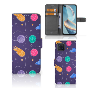 OPPO Reno4 Z Wallet Case met Pasjes Space