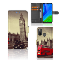 Huawei P Smart 2020 Flip Cover Londen - thumbnail