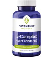 Vitakruid Vitakruid B-complex Actief Zonder B6 (100vc)