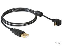 Delock 83148 Kabel USB-A male > USB micro-B male schuin 90° omhoog/omlaag - thumbnail