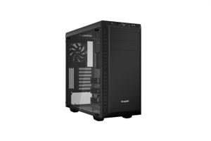 BeQuiet Pure Base 600 Midi-tower PC-behuizing Zwart Geluidsdemping, Zijvenster, 2 voorgeïnstalleerde ventilators