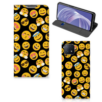 OPPO A73 5G Hoesje met Magneet Emoji