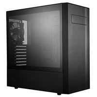 Cooler Master MasterBox NR600 - ATX mid-tower PC behuizing met zijpaneel van gehard glas, meerdere luchtstroomconfiguraties, 2 x 120 mm geïnstalleerde ventilatoren, kabelbeheer - met ODD