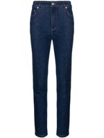 MOSCHINO JEANS jean skinny à taille haute - Bleu