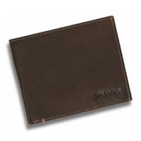 Dal Negro Portemonnee Rfid 9,5 X 11,5 Cm Leer Bruin