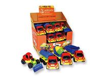 Adriatic 628 speelgoed truck met Dump Body Mixer, diverse kleuren