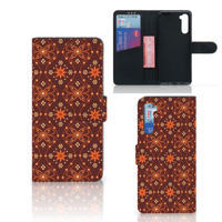 OnePlus Nord Telefoon Hoesje Batik Brown