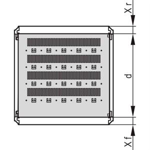 nVent SCHROFF 22130336 Legbord (b x d) 800 mm x 797 mm 1 stuk(s)