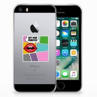 Apple iPhone SE | 5S Silicone Back Cover Popart Princess - thumbnail