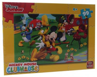 King legpuzzel Disney Mickey Mouse Clubhouse 99 stukjes King legpuzzel Disney Mickey Mouse Clubhouse 99 stukjes