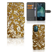 Wallet Case Nokia G11 | G21 Barok Goud - thumbnail