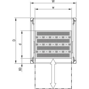 Schroff 22117863 Legbord 1 stuk(s)