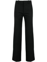 Victoria Beckham pantalon en coton à taille haute - Noir - thumbnail