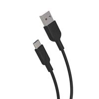 Muvit FOR Change USB-A/USB-C-kabel, 1,2 m, zwart