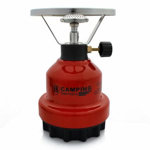 Camping kookpit/kookstel met gasbrander - 18.5 x 12 x 12 cm - 670 gram   -