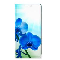 Xiaomi 13 Lite Smart Cover Orchidee Blauw - Cadeau voor je Moeder - thumbnail