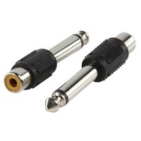 6.35mm mono plug-rca kontra