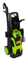 Zipper ZI-HDR165 hogedrukreiniger Compact Electrisch 5,8 L/u 2200 W Zwart, Lichtgroen - thumbnail