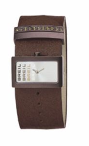 Horlogeband Breil BW0123 Onderliggend Leder Bruin 30mm