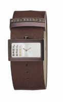 Horlogeband Breil BW0123 Onderliggend Leder Bruin 30mm - thumbnail