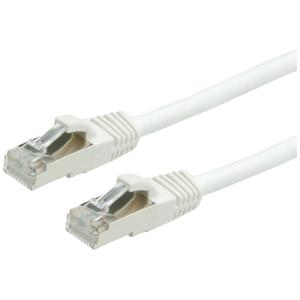 VALUE Patchkabel Cat.6 (Class E) S/FTP (PiMF), LS0H, wit, 1,5 m