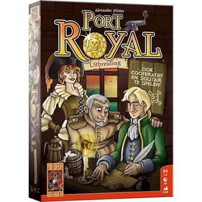 999 Games Kaartspel Port Royal Uitbreiding 17,8 Cm Karton Bruin