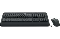 Logitech MK545 Advanced toetsenbord RF Draadloos US International Zwart - thumbnail