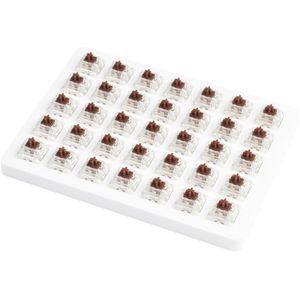 Gateron Cap Switch Set - Cap Brown, 35 Switches Keyboard switches