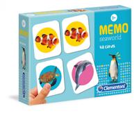 Clementoni memory spel waterwereld junior 48 delig