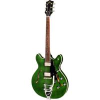 Guild Newark St. Collection Starfire I DC Emerald Green semi-akoestische gitaar met tremolo