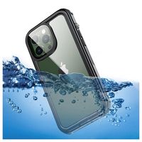 Active Series IP68 iPhone 14 Pro Max Waterdicht Hoesje - Zwart - thumbnail