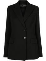 Proenza Schouler blazer en laine à simple boutonnage - Noir - thumbnail