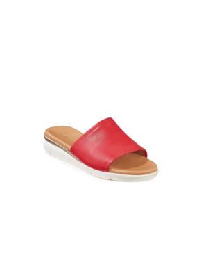 Slippers Santini rundnappaleer Van Salamander rood Slippers Santini rundnappaleer Van Salamander rood