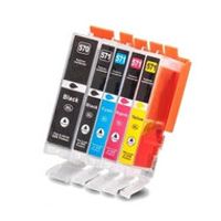 Huismerk Canon PGI-570/CLI-571 XL Inktcartridges Multipack (2x zwart + 3 kleuren) - thumbnail