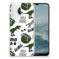 TPU Case voor Nokia G20 | G10 Vintage Bird Flowers - thumbnail