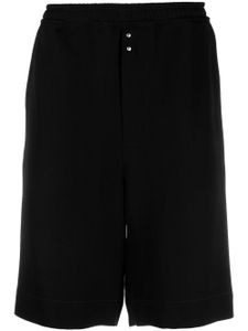 MM6 Maison Margiela pantalon de jogging à taille élastiquée - Noir