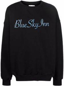 BLUE SKY INN pull à logo brodé - Noir