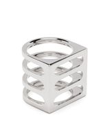 Tom Wood bague Cage Triple - Argent