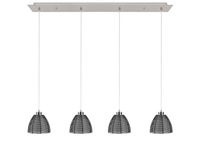 Hanglamp Whires nikkel mat 4-lichts