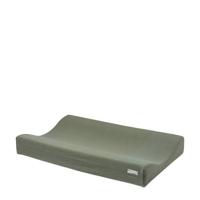 Meyco Knit Basic aankleedkussenhoes 70x45 cm forrest green