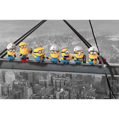 Pyramid Despicable Me Minions Lunch On A Skyscraper Poster 91,5x61cm